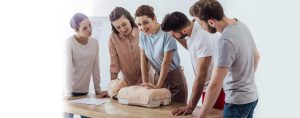 Hands-on CPR certification class training in Denver