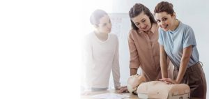 Hands-on CPR certification class training in Denver