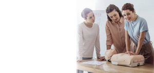 Hands-on CPR certification class training in Denver