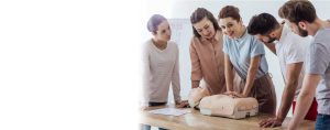 Hands-on CPR certification class training in Denver
