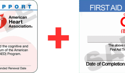 First Aid training supplies for CPR Certification Denver