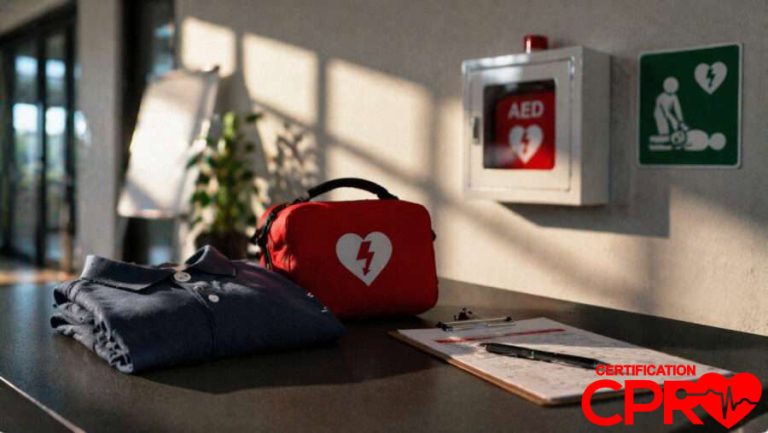 AED and CPR training equipment in Denver.