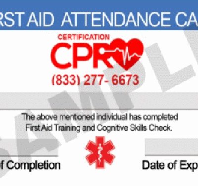 First Aid training supplies for CPR Certification Denver